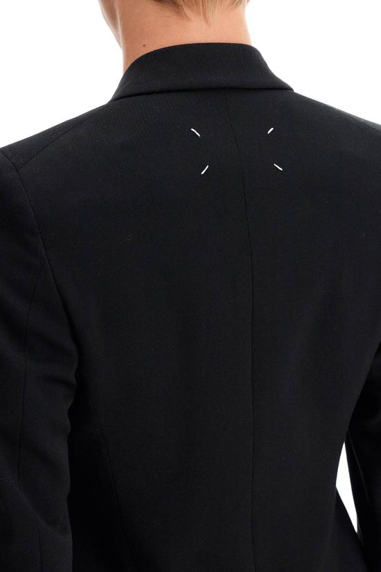  마르지엘라 수트 자켓 메종  울 블레이저 블랙 - MAISON MARGIELA