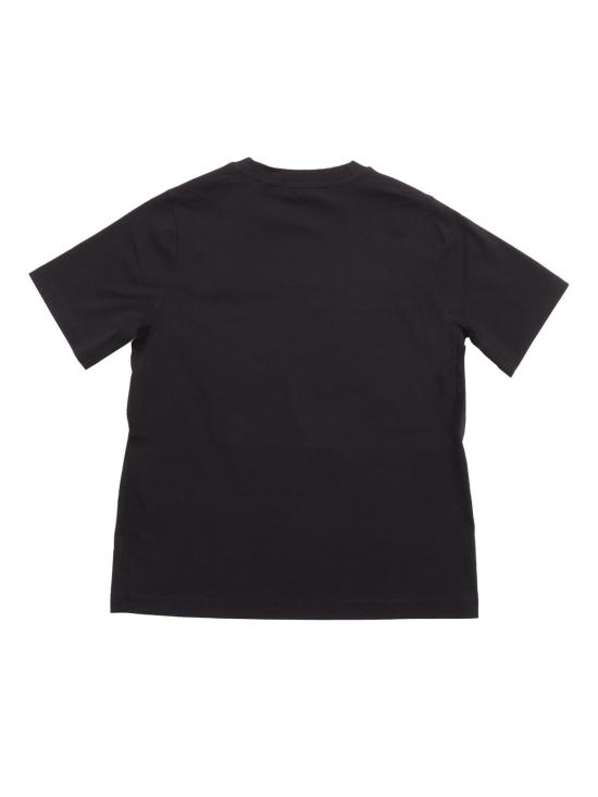  [키즈] 버버리 트레이닝 상의 아동용  티셔츠 블랙 - BURBERRY