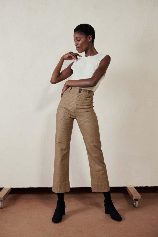  마리아 스탠리 스트레이트 팬츠 루나 팬츠 2.0 하운드투스 팬츠