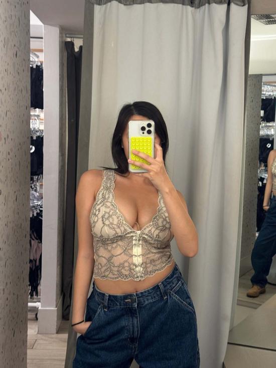  CLO 브라 클로 포르투나 레이스 레이서백 베스트 화이트 스톰