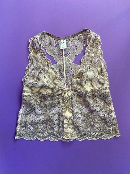  씨엘오 브라 클로 포르투나 레이스 레이서백 베스트 화이트 스톰 - CLO