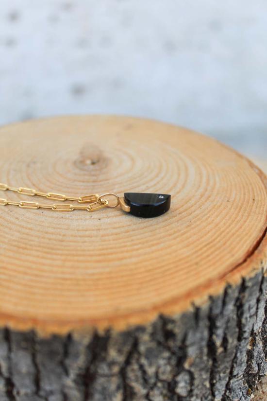  카린 루바스 목걸이/팬던트 다이아몬드 & 골드 문 펜던트 - KARIN LUVAAS