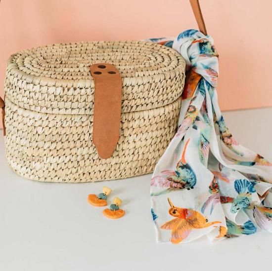  Ten Thousand Villages 머플러/스카프 만 마을 벌새 스카프 - OTHER BRANDS