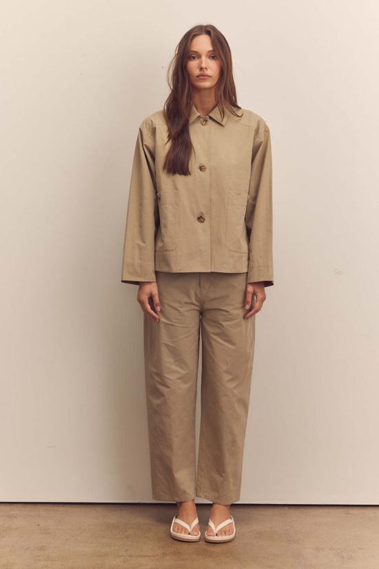  아멘테 자켓 버튼다운 워커 재킷 세이지 - AMENTE