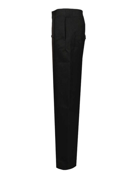  릭 오웬스 롱 스커트 롱 하이웨이스트 버진 울 스커트 블랙 - RICK OWENS