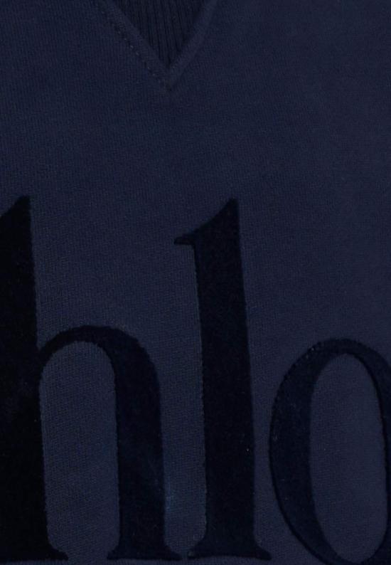  [키즈] 끌로에 원피스 아동용 로고 블루 드레스 - CHLOE