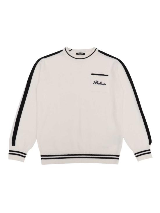  [키즈] 발망 풀오버 키즈 점퍼 화이트