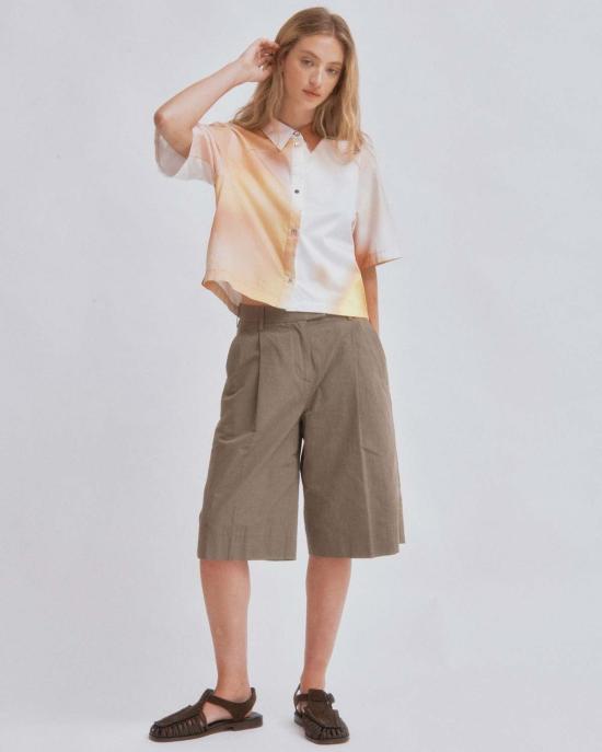  사야카 다비스 뉴욕 민소매 티셔츠 사야카 데이비스 뉴욕 크롭 셔츠 프린트 - SAYAKA DAVIS NEW YORK