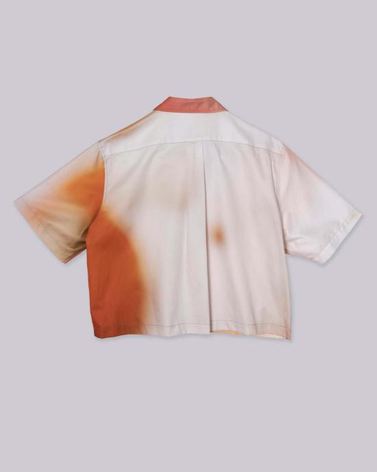  사야카 다비스 뉴욕 민소매 티셔츠 사야카 데이비스 뉴욕 크롭 셔츠 프린트 - SAYAKA DAVIS NEW YORK