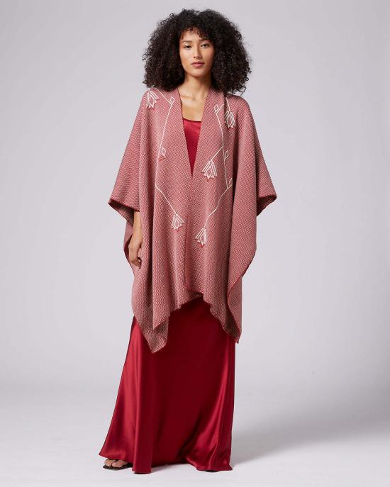  보즈 가디건 코피휴 더스터 블랙/아이보리 - VOZ