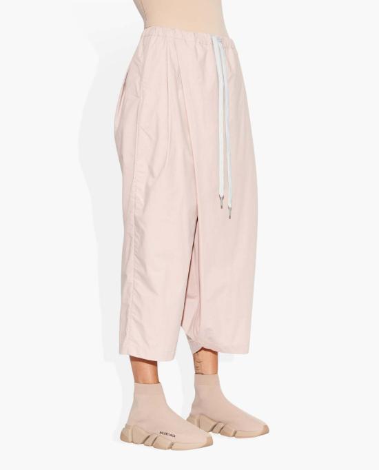  더 셀렉트 크롭 팬츠 셀렉트 크로스오버 팬츠 로즈 - THE CELECT