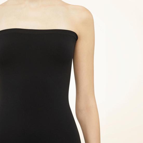  월포드 롱 원피스 울포드 페이탈 드레스 블랙 - WOLFORD