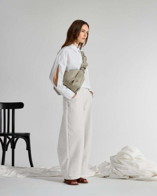  Future Classics 스트레이트 팬츠 퓨처 클래식 벌룬 워크 팬츠 퓨어 화이트 - OTHER BRANDS