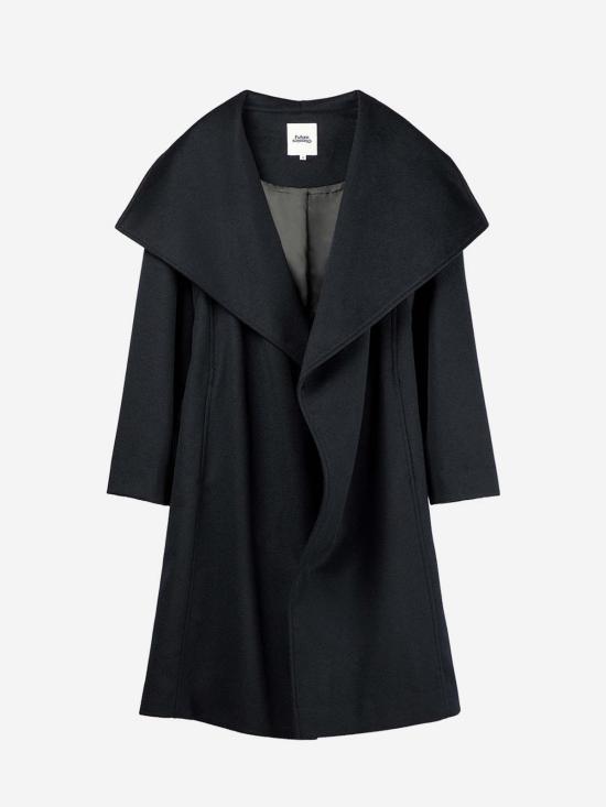  Future Classics 트렌치 코트 퓨처 클래식 숄 칼라 캐시미어 코트 네이비