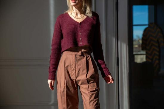  레이첼 코미 크롭 팬츠 바바르 판트 시에나 - RACHEL COMEY