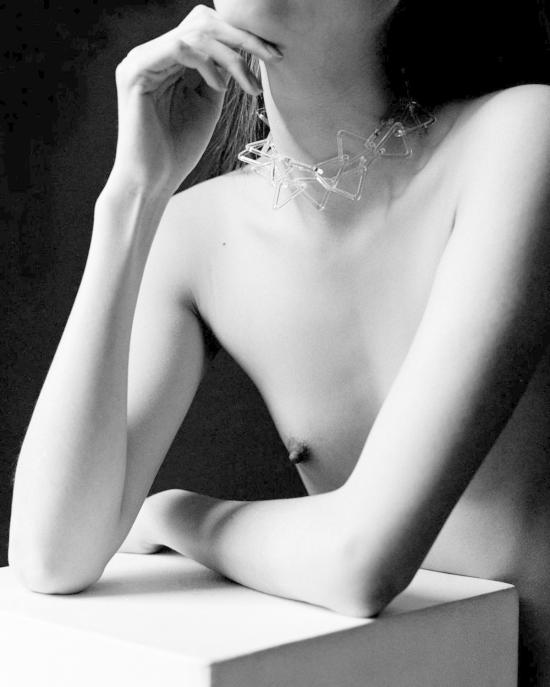  제인 다렌스부르그 목걸이/팬던트 제인 다렌스버그 트라이앵글 체인 클리어 - JANE DARENSBOURG