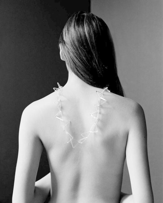  제인 다렌스부르그 목걸이/팬던트 제인 다렌스버그 트라이앵글 체인 클리어 - JANE DARENSBOURG