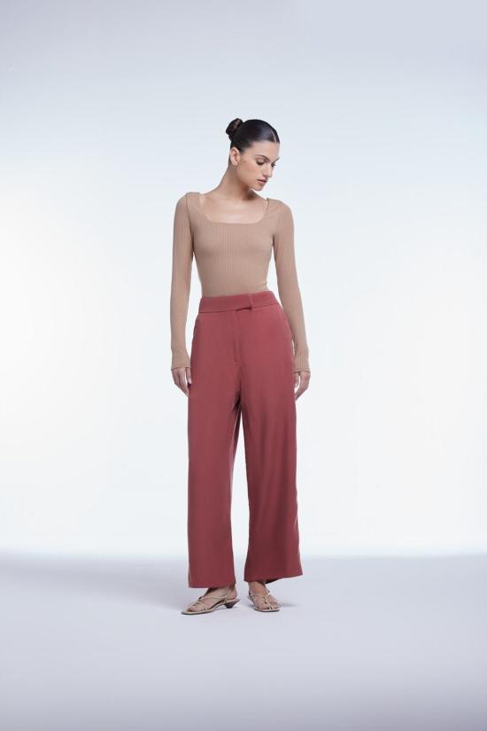  DĀL THE LABEL 바디수트 티셔츠 DĀl The Label 골지 긴팔 보디수트 - OTHER BRANDS