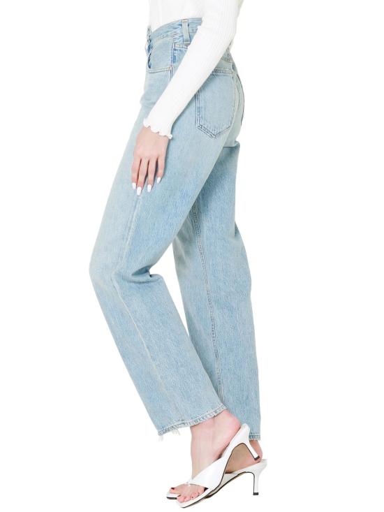  에이골디 데님 팬츠 아골드 크리스 크로스 업사이즈 진 서브어비아 - AGOLDE