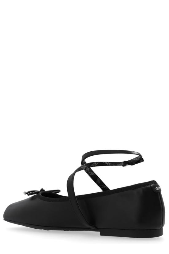  마이클 코어스 플랫 슈즈 콜레트 발레 플랫 블랙 - MICHAEL KORS