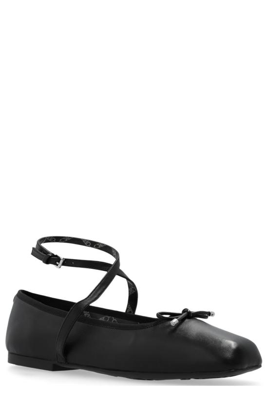  마이클 코어스 플랫 슈즈 콜레트 발레 플랫 블랙 - MICHAEL KORS