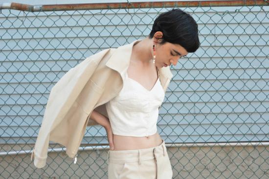  수브니어 이어링 Svnr 핸드메이드 악사라이 귀걸이 - SVNR