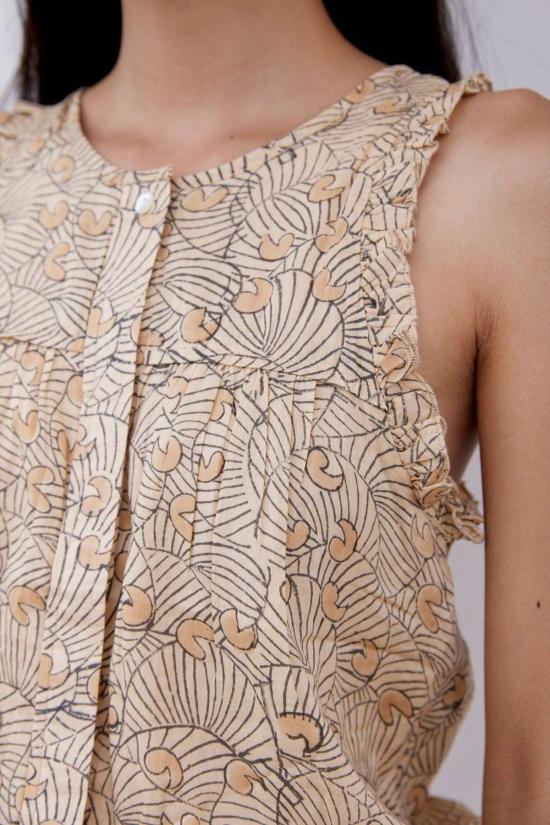  씨큐씨 엘에이 점프수트 Cqc La 핸드 프린트 시만 롬퍼 - CQC LA