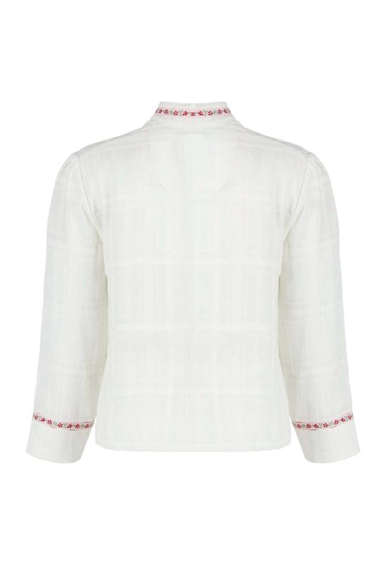  OLIVIA LATINOVICH 셔츠 올리비아 라티노비치 러브  화이트 - OLIVIA LATINOVICH