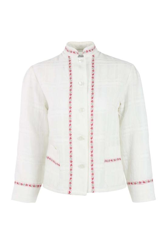  OLIVIA LATINOVICH 셔츠 올리비아 라티노비치 러브  화이트 - OLIVIA LATINOVICH