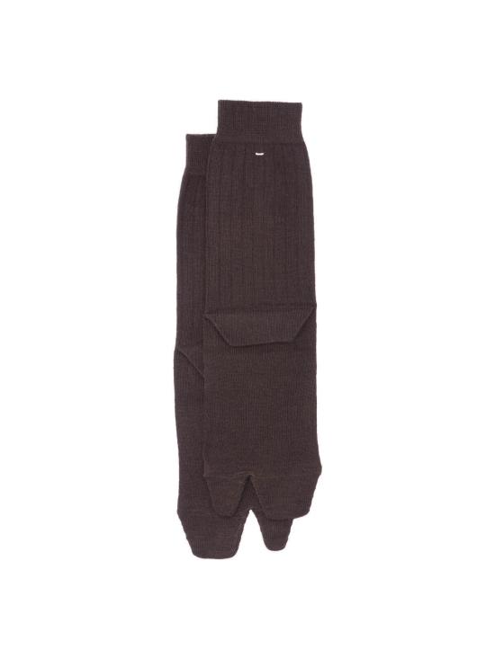  마르지엘라 양말 메종  타비  브라운 - MAISON MARGIELA