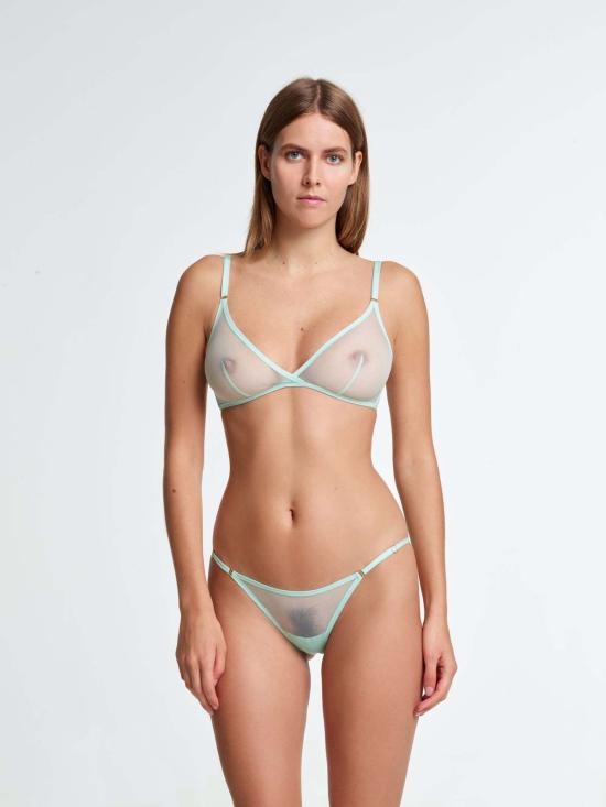  야스민 에슬라미 브라 잔느 소프트  페르시안 그린