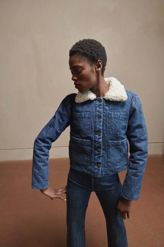  마리아 스탠리 데님 자켓 밀로 데님 재킷 - MARIA STANLEY