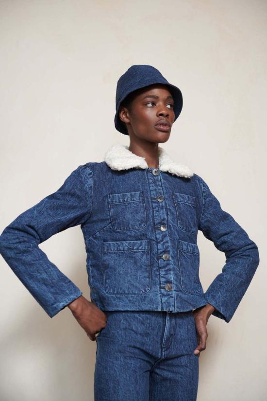  마리아 스탠리 데님 자켓 밀로 데님 재킷 - MARIA STANLEY