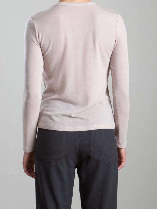  파라오 긴팔 티셔츠 지미 티 캐시미어 저지 티셔츠 누드 - PHARAOH