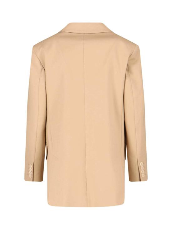  막스마라 수트 자켓 막스 마라 올림피아 더블 브레스티드 블레이저 샌드 - MAX MARA