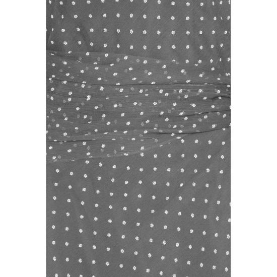  로테이트 바이 크리스텐슨 롱 원피스 로테이트 비르거 크리스텐센 에스트리드 롱 타이 드레스 블랙 콤보 - ROTATE BY BIRGERCHRISTENSEN