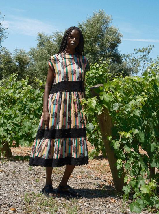  Ace & Jig 숏 원피스 에이스 앤 지그 크로셰 플로트 드레스 - OTHER BRANDS