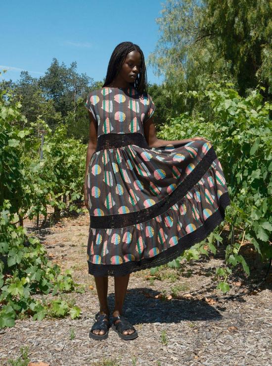  Ace & Jig 숏 원피스 에이스 앤 지그 크로셰 플로트 드레스