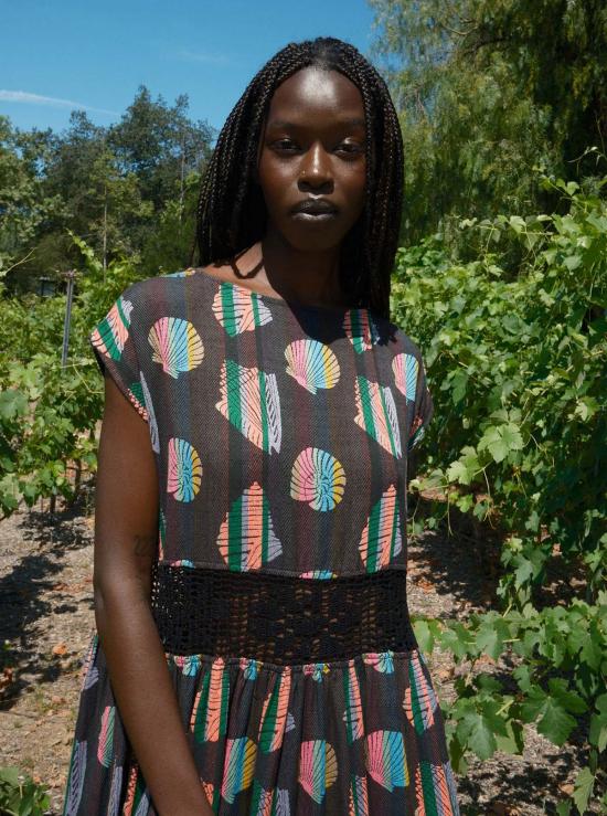  Ace & Jig 숏 원피스 에이스 앤 지그 크로셰 플로트 드레스 - OTHER BRANDS