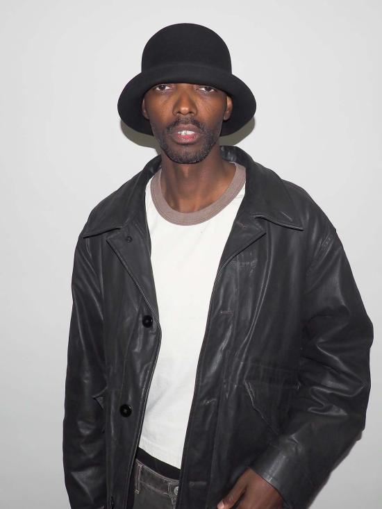  클라이드 모자 블랙 울 소재의 크라운 햇 - CLYDE