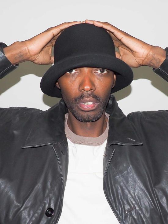  클라이드 모자 블랙 울 소재의 크라운 햇 - CLYDE