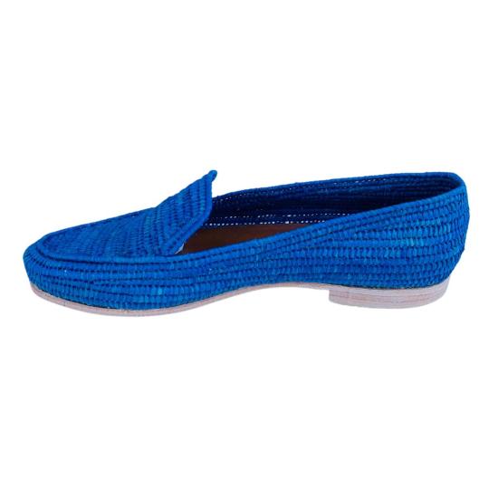  프라우드 메리 풋웨어 로퍼 라피아  블루 - PROUD MARY FOOTWEAR