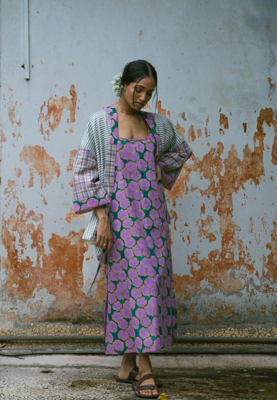  이키비 자켓 블루밍 리버서블 오버레이 재킷 - IKKIVI