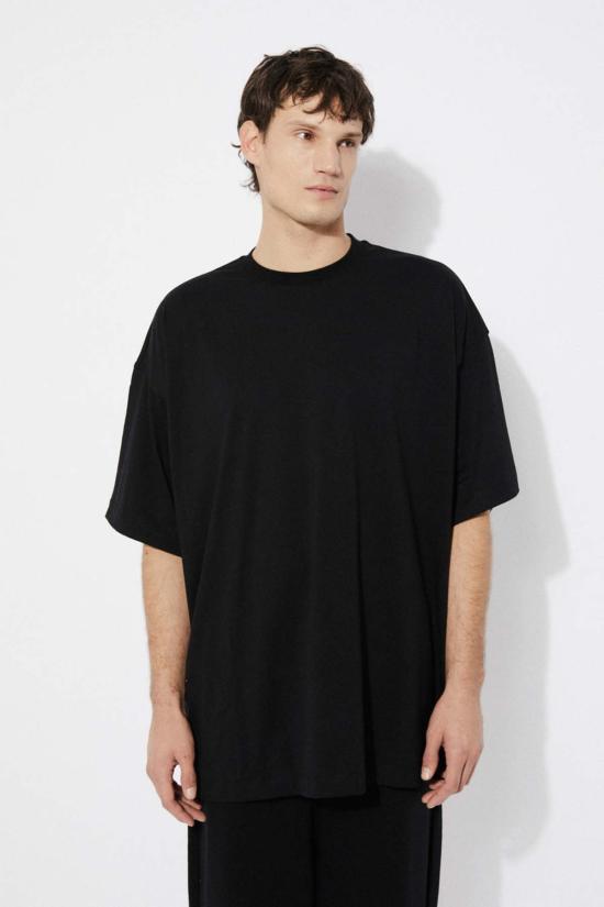  리타 반팔 티셔츠 로우 아바 티 블랙 - RITA