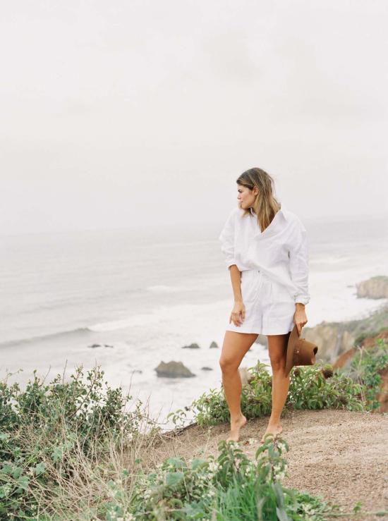  Alice Pearl 셔츠 앨리스 펄 유니섹스 린넨 셔츠 화이트 - ALICE PEARL