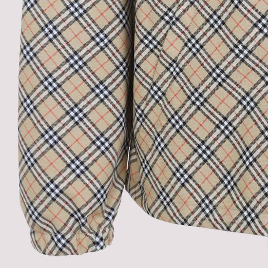  버버리 자켓 슬린던 체크 재킷 샌드 Ip 체크 - BURBERRY