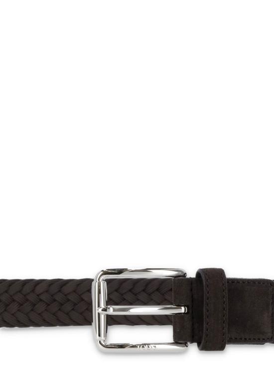  토즈 가죽 벨트 스웨이드 가죽  브라운 - TODS