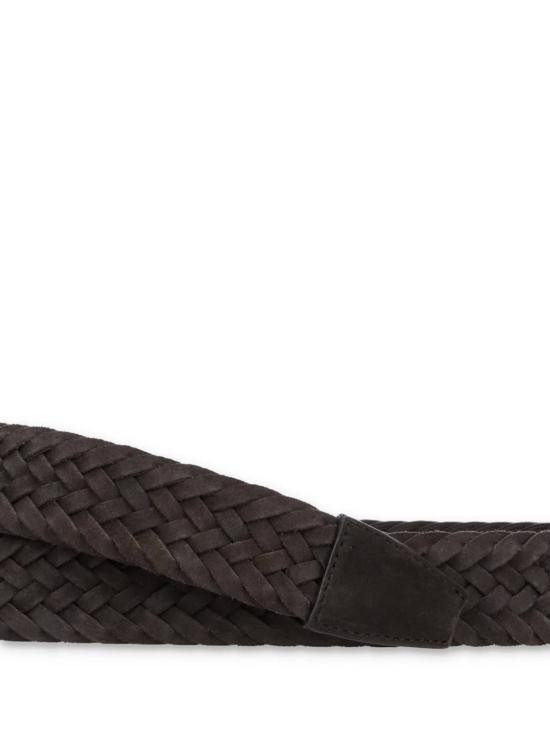  토즈 가죽 벨트 스웨이드 가죽  브라운 - TODS