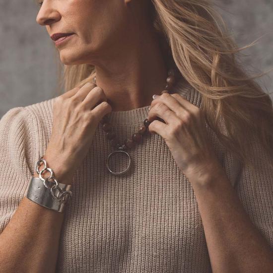  목걸이/팬던트 컬렉션 1304 다니카 실버 목걸이 - OTHER BRANDS