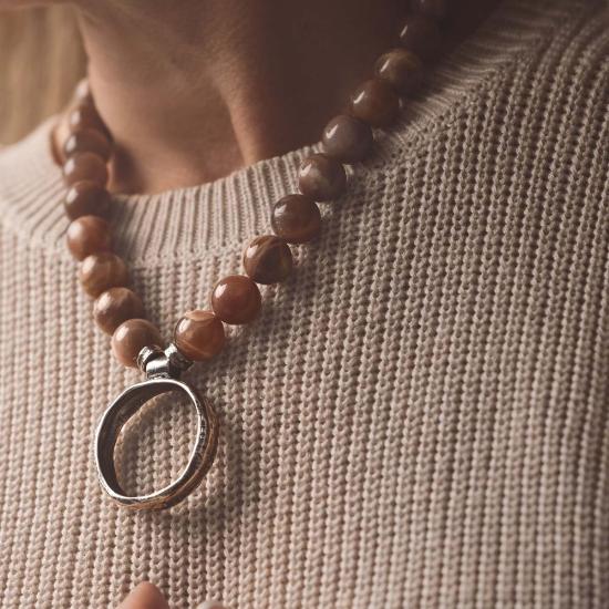  목걸이/팬던트 컬렉션 1304 다니카 실버 목걸이 - OTHER BRANDS